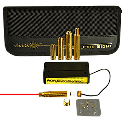 Aimshot Modular Rifle Boresighter Kit 243/308 Win/7.62x54mm Chamber Brass MBSKIT3