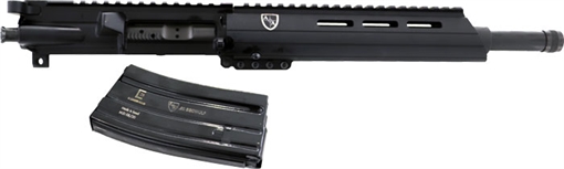 ALEXANDER ARMS UPPER RECEIVER AR15 PISTOL 50 BEOWULF 12" TB BLK SBR50
