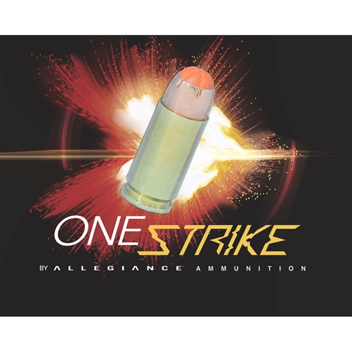 Allegiance Allegiance OneStrike Ammunition 9mm 90 gr. 20 rd. 9MMOS-L-90-20