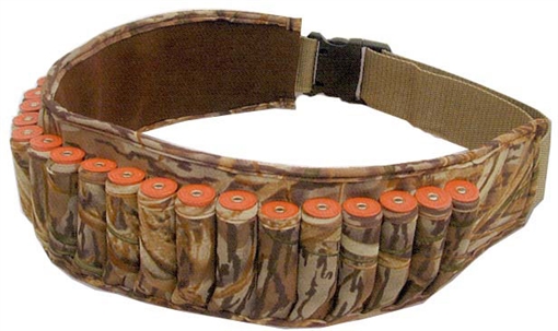 ALLEN COMPANY SHOTSHELL BELT NEOPRENE TO 58" MO-SHADOW GRASS CAMO 2528