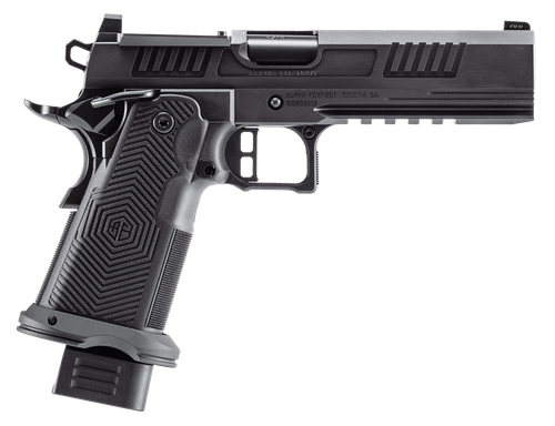 Alpha Foxtrot AF1911 Romulus Full Size 9mm 5" Ramped Barrel, Optic Ready/Serrated Slide, Picatinny Rail, Polymer Grip, 20 Rd
