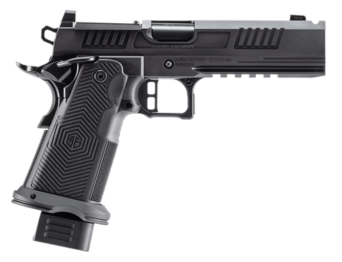 Alpha Foxtrot AF1911 Romulus Full Size 9mm 5" Ported Barrel, Optic Ready, Black DLC SS Frame 20 Rd