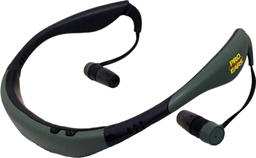 Pro Ears Stealth 28 28 dB Behind The Head Black/Green Adult PEEBGRN