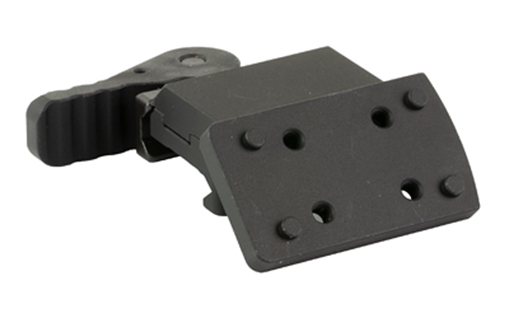 American Defense Mfg. Offset, Quick Detach Mount, 45 Degree, RMSc Footprint, Anodized Finish, Black AD-TR-OFFSET-45-STD