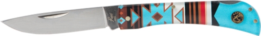 ABKT Roper Tumble Weed Sunset Series II Folding Knife 3" Drop Point Blade RP0032WS2 RP00032WS2