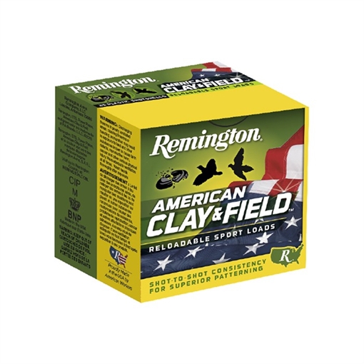 Remington AMERICAN CLAY & FIELD 410 BORE 2-1/2'' 1/2OZ #8 SHOT 25/BOX 20497