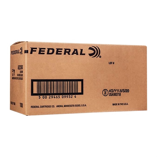 Federal 5.56MM NATO 55GR FULL METAL JACKET 1,000 CASE XM193BKX