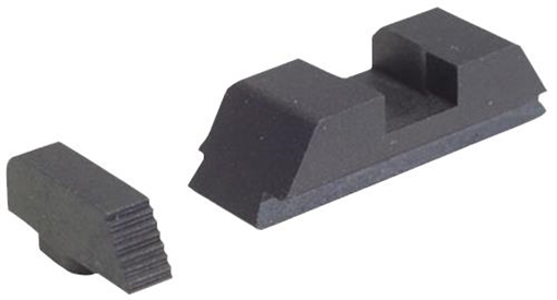 Ameriglo Defoor Performance Black Sight Set for Glock 17-39 / Front Width .115" / Rear Notch .150" GT-504 GT504
