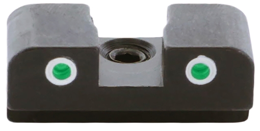 AmeriGlo Tritium Rear Sight for Springfield XD/Hellcat Green Tritium White Outline Rear XD191R