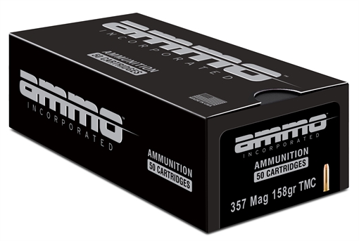 Ammo Inc Signature .357 Magnum Handgun Ammo - 158 Grain | TMC | 1000rd Case 357158TMC