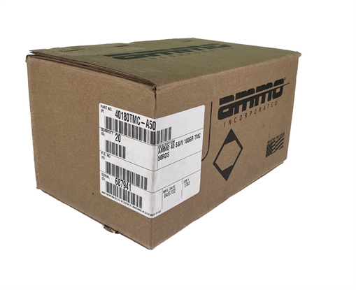 Ammo Inc Signature .40 S&W Handgun Ammo - 180 Grain | TMC | 1000rd Case 40180TMC-A50