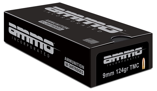 Ammo Inc Signature 9mm Luger Handgun Ammo - 124 Grain | TMC 9124TMC