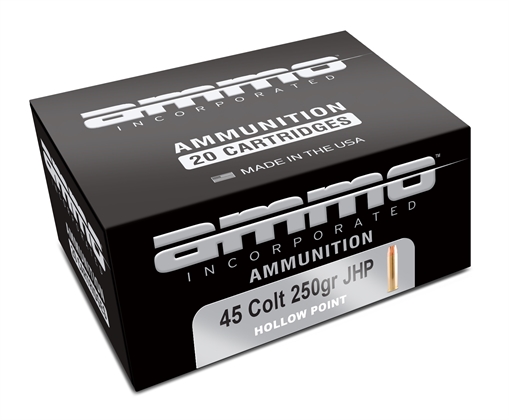 Ammo Inc Signature Defense .45 Long Colt Handgun Ammo - 250 Grain JHP 20rd Box 45C250JHP-A20
