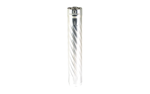 ANECHOIC 22, Suppressor, 22LR/22 WMR, Titanium and Aluminum Construction, Raw Titanium Finish, Silver, Includes Titan 1/2X28 Direct Thread Mount X-22-RA