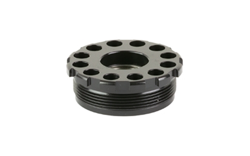 ANECHOIC DTA Mount, 5/8X24 Thread Pitch, For AnechoX Suppressors, Titanium Construction, Matte Finish, Black DTA-5824 DTA5824