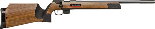 ANSCHUTZ 1761 HB MSR 22LR 21.4" BLUED/WALNUT 2-STG 015540