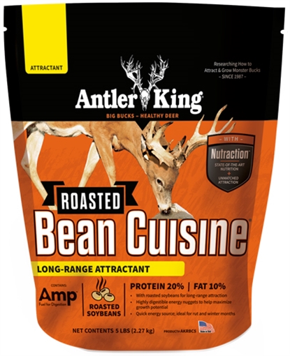 ANTLER KING KING ROASTED BEAN CUISINE ATTRACTANT 5# BAG AKRBC5