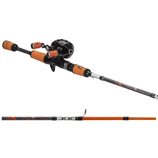 ANYTHING POSSIBLE LLC MICRO 5' ML 2PC SPINCAST COMBO ORANGE PRO5SCOG-ROW