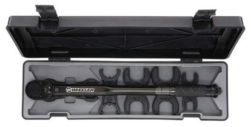 Wheeler Delta Series, XL FAT Wrench, Torque Wrench, Black Steel Construction, Includes (5) Crowfoot Wrenches 1196191