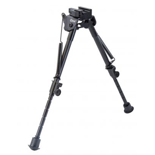 Caldwell XLA Fixed Bipod, Attaches to Picatinny Rail, Aluminum, 9"-13", Black 110141
