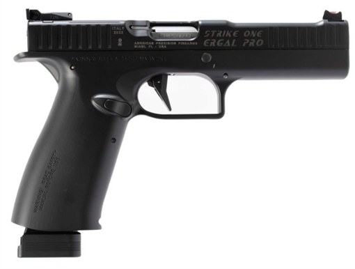 AMERICAN PREC FIREARMS STRIKE ONE ERGAL PRO HGA 9MM 5 IN OR BBL ADJ SIGHT COMP TRIG BLK 2/17RD MAGS AFS1EP-9-BK-17-OR