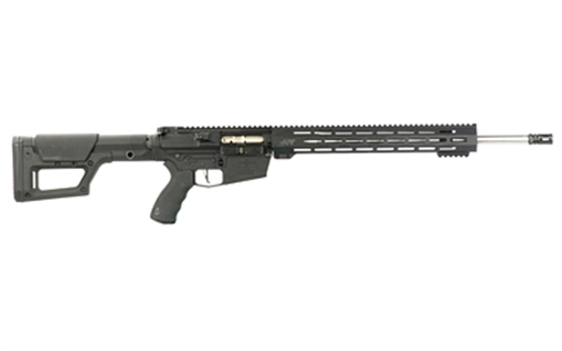 Alex Pro Firearms Varmint 2.0, Semi-Automatic Rifle, AR, 22-250, 22" Stainless Steel Barrel, 15" MLOK Handguard, Cerakote Finish, Black, Nickel Boron BCG, Ergo Grip, Magpul PRS Stock, CMC Trigger, 1 Magazine, 8 Rounds RI261