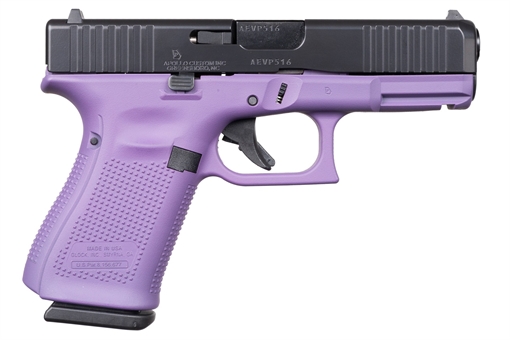 Apollo Custom Glock 19G5 9MM 15RD PURP BLK ACG-57025