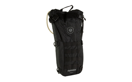 Aquamira Tactical Rigger, 2 Liter, Pressurized Reservoir Backpack, Black 85412 855363004123