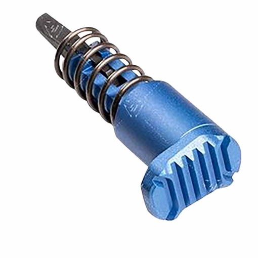 Strike Industries AR-15 EXTENDED FORWARD ASSIST LIGHTWEIGHT LOW PROFILE BLUE SI-AR-E-FA-BLU