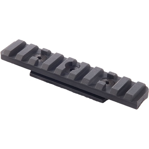 J P Enterprises DIRECT THREAD MODULAR RAIL PICATINNY ALUMINUM BLACK 4'' JPTR-L