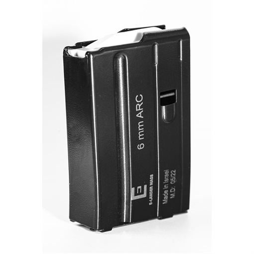 E-Lander AR-15 6MM ARC 4 ROUND STEEL MAGAZINE BLACK F-99946200