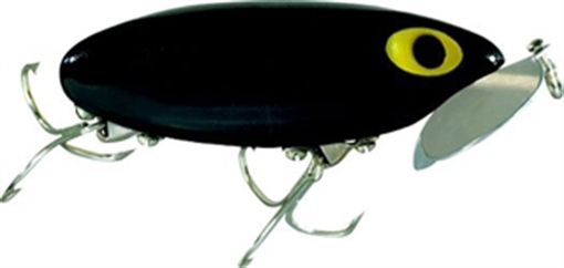 ARBOGAST JITTRBUG 1/4 2" FROG WHT BLY G630-06