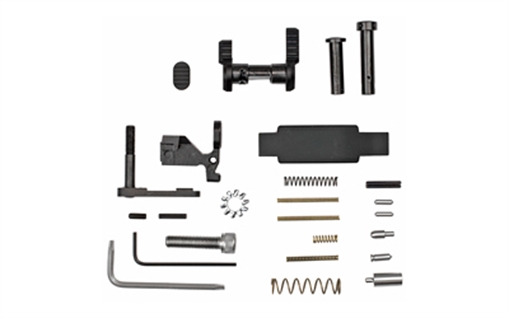 Armaspec AR-15 Lower Parts Kit (Less Trigger Group and Grip), Fits AR 5.56/.223, Black Finish, This Is NOT a Complete Lower Parts Kit ARM152-BLK