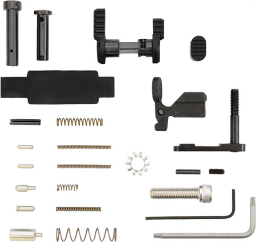 ARMASPEC SUPERLIGHT LOWER PART KIT AR15 BLACK ARM252BLK ARM252-BLK