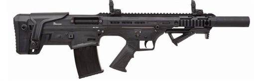 Armelegant Semi Automatic Shotgun - Black | 12ga | 18.5" Barrel BLP-M12