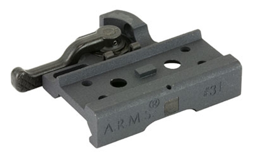 A.R.M.S., Inc. Mount, Fits Aimpoint Micro, Black #31 -