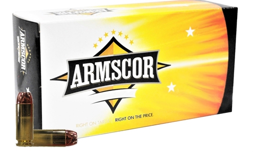 Armscor 10mm Pistol Ammo - 180 Grain Full Metal Jacket 50rd Box FAC10-2N