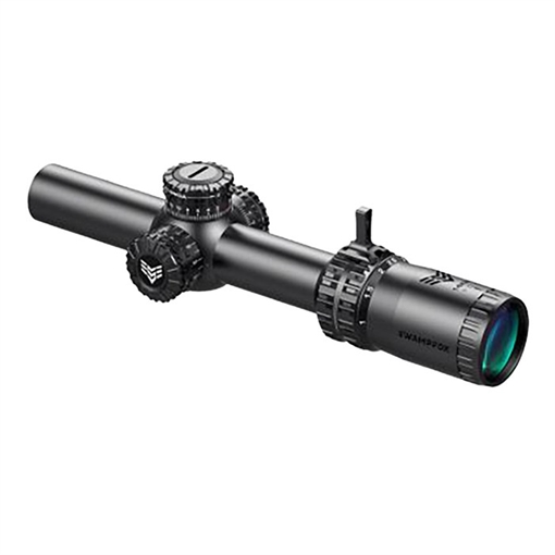 Swampfox Optics ARROWHEAD LPVO 1-8X24MM SFP ILL. GUERILLA DOT MIL-RED BLACK ARH18241-RL