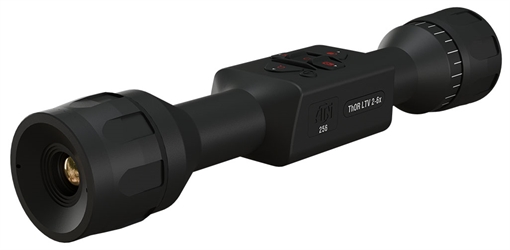 ATN Corp Thor-LTV, Thermal Rifle Scope, 2-6X Magnification, 19MM Objective, 256x192 PX Resolution, Multiple Reticles, Matte Finish, Black TIWSTLTV219X