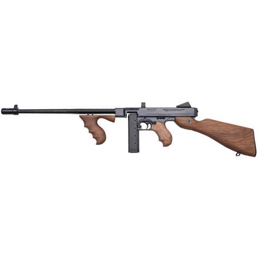 Thompson 1927A-1 .45 Cal 20+1 16.50" Blued Finned Barrel, Blued Receiver, Walnut Grain Polymer Fixed Stock & Grip T5P