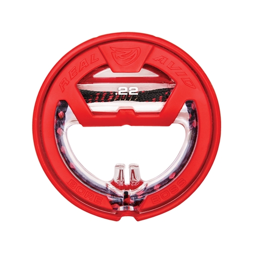 Real Avid Bore Boss, Ultra-Compact Bore Cleaning System, Fits .22 Caliber Firearms, Dual Action Cable, Integrated Phosphor Bronze/Braided Mop, Flex-Case Handle, Self-Storing AVBB22