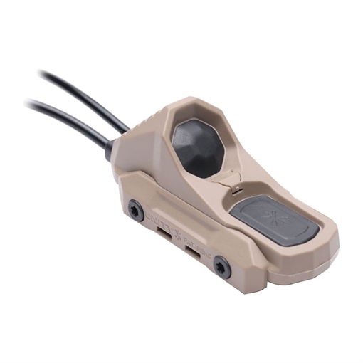 Unity Tactical AXON, Dual Button Remote Switch for Surefire/Crane Laser, Fits Picatinny, Matte Finish, Flat Dark Earth AXN-SI7F AXNSI7F