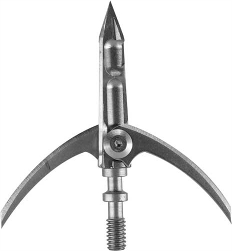 B3 ARCHERY EXOSKELETAL 2 BLADE 100GR MECHANICAL BROADHEAD 2" 3PK! EXO2