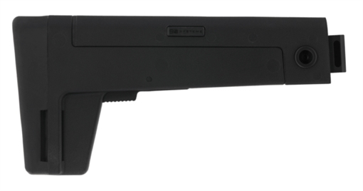 B5 Systems AK Stock, Mounts to the Factory Folding Trunnion Via the 5.5mm Pin, Matte Finish, Black AKM-1485 AKM1485