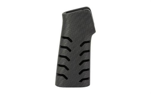 Battle Arms Development Ultralight Chevron Carbon Fiber Pistol Grip, Black, Carbon Fiber Construction, Fits AR Rifles BAD-CF-PG