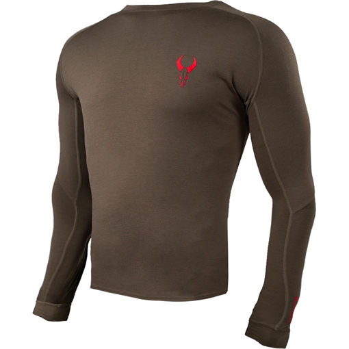 Badlands Badlands Pecora Lightweight Merino Crew MUD X-Large 21-42415