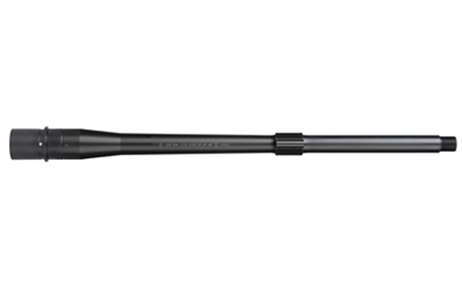 Ballistic Advantage Premium Black Series, Hanson Mid-Length Barrel, 243 Winchester, Fits AR-10, 16" Barrel, 5/8x24 Thread Pitch, 1:10 Barrel Twist, Mid Length Gas System, Bead Blasted Finish, Black, Includes Low Profile Gas Blocked Pitch BABL243006PQ