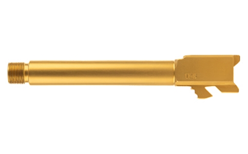 Ballistic Advantage Premium Series, 9MM, 5" Threaded Barrel, 1/2x28, Fits Glock 17 Gen 5, PVP Finish, Gold BAPSG175T1G