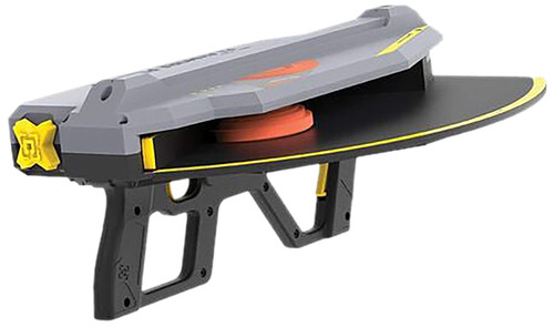 Caldwell Claymore Pull-Up, Clay Target Thrower, Gray/Yellow, Plastic Construction
