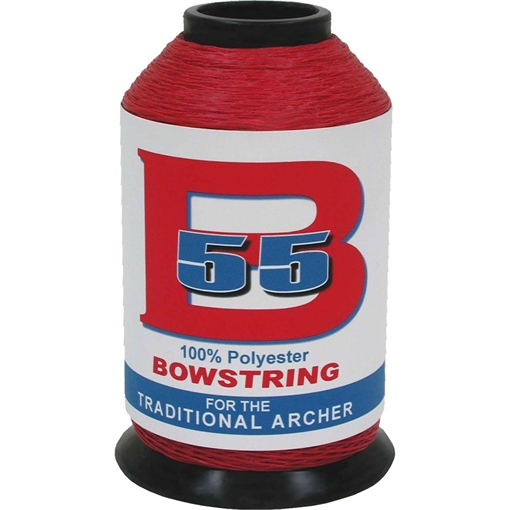 BCY B55 Bowstring Material Red 1/4 lb. 035718037994